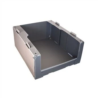Plastic stapelbare doos bin